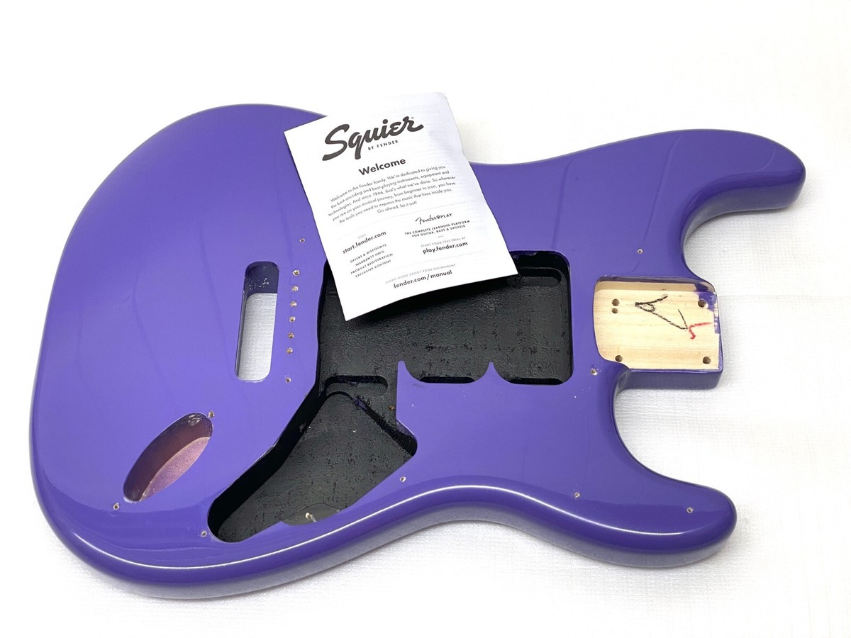 Genuine! Fender Squier TREMOLO STRAT BODY Ultra Violet