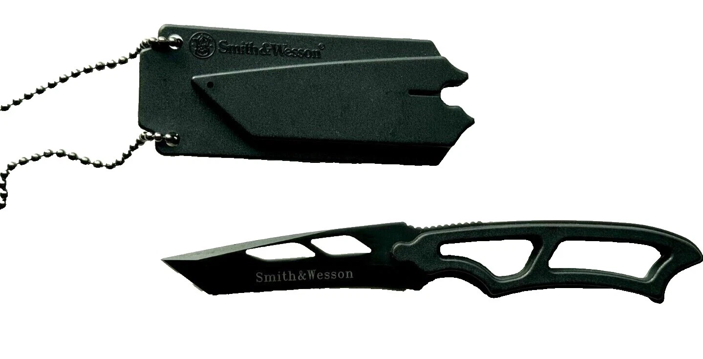 Caça Smith & Wesson alça de aço inoxidável Facas de lâmina fixa colecionáveis