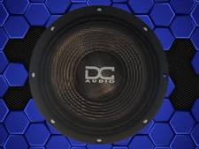 DC Audio - Carbon Fiber Neo Pro Audio 8" Full Range Speaker (Single) - 8 Ohm
