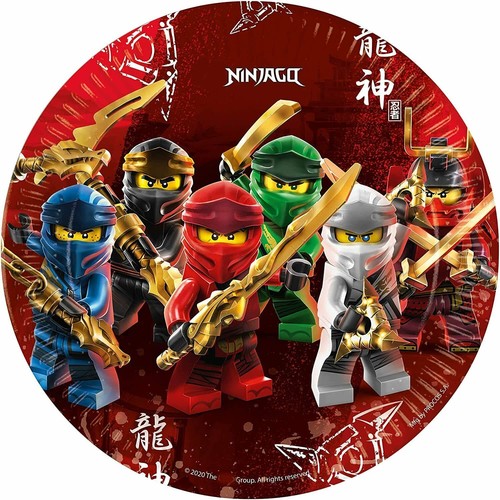 LEGO NINJAGO PARTY SET - 37 Teile Kindergeburtstag Ninja Kinder Geburtstag Deko - Bild 2 von 5