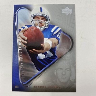 2007 Upper Deck Rookie Premiere Anthony Gonzalez RC #8 Colts