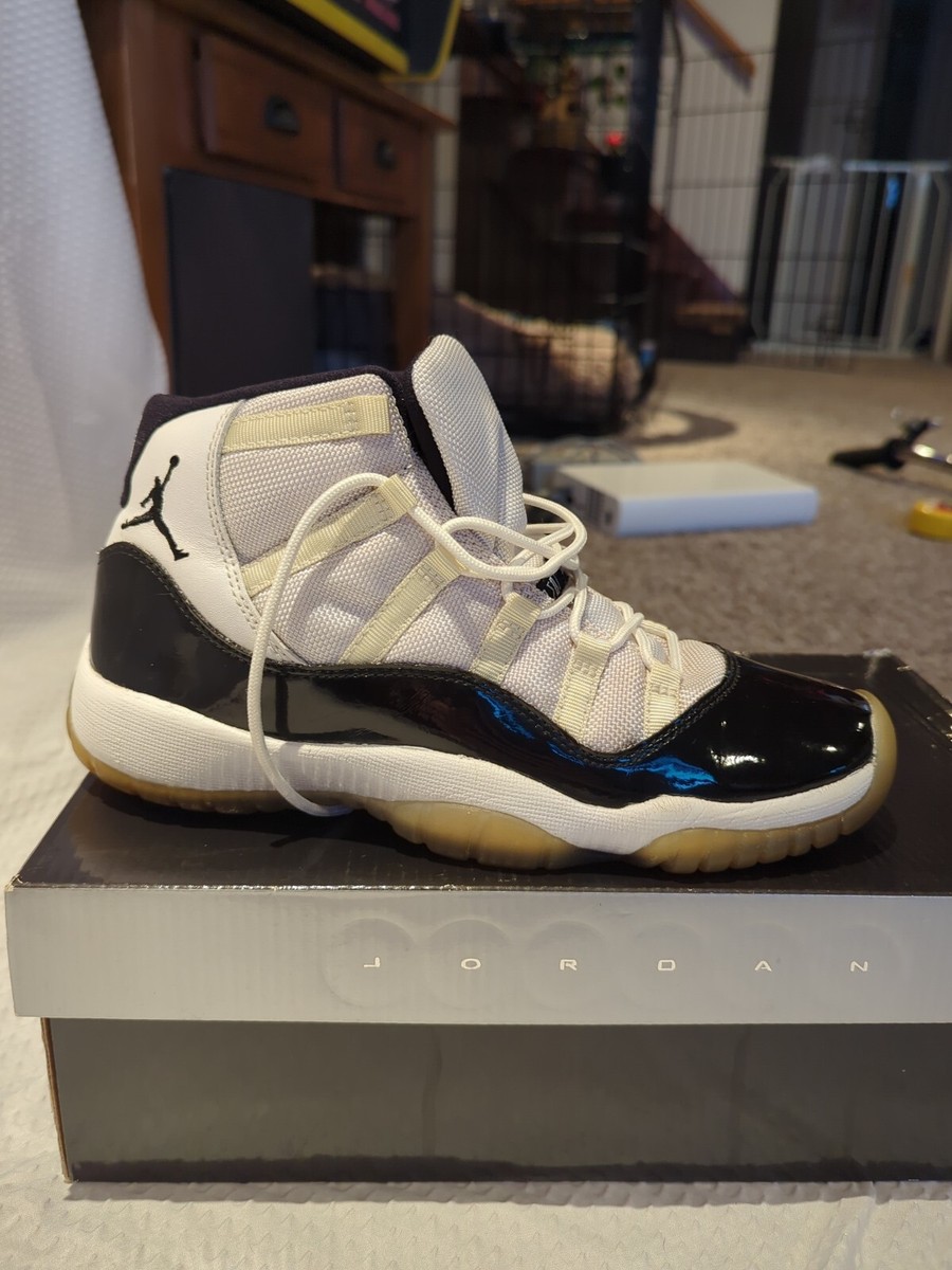 Air Jordan 11 Retro SZ 6.5Y white/black- dark concord Air