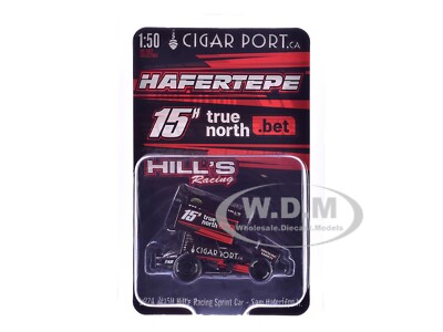 WINGED SPRINT CAR #15H HAFERTEPE ''TRUE NORTH'' 2024 1/50 MODEL BY ACME A5024015