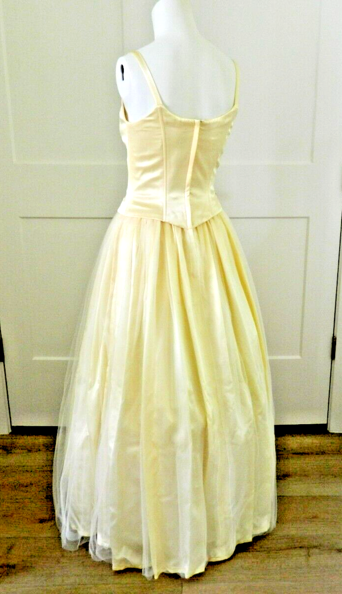 80年代 GUNNE SAX JESSICA McCLINTOCK ドレス VTG. 80's GUNNE SAX Jessica McClintock Corset Gown Embroider