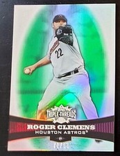 2006 Topps Triple Threads 70/99  Emerald #3   Roger Clemens  Boston Red Sox  
