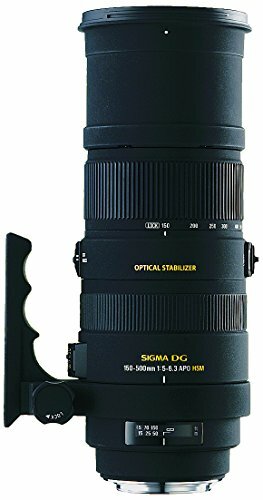 SIGMA APO 150-500mm F5-6.3 DG OS HSM Telephoto Zoom Lens for Canon