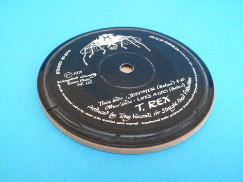 Pop / Hard Rock DRINKS COASTERS - Upcycled SINGLES Original Vinyl Record List 1 - Picture 853 of 993