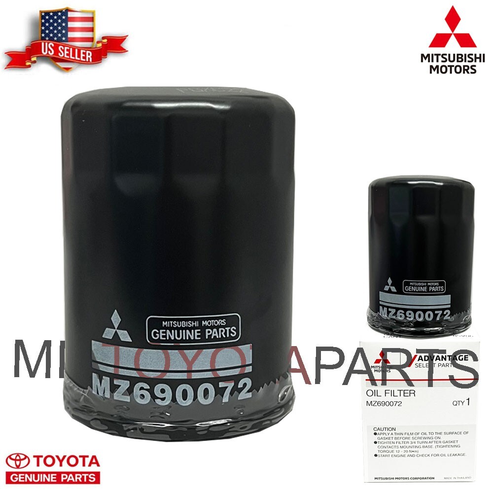 5 Pack Genuine Mitsubishi Outlander OEM Engine Oil Filter MZ690072