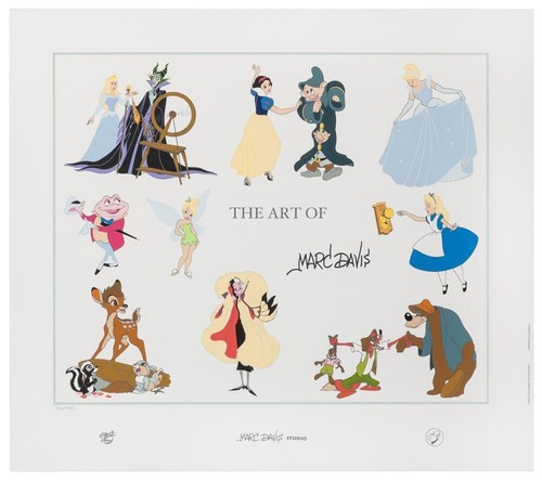 MARC DAVIS SERIGRAPH "THE ART OF MARC DAVIS" LIMITED EDITION - 第 1/1 張圖片