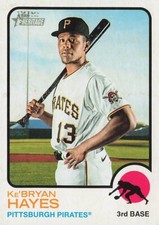 Ke'bryan Hayes Topps Heritage 2022 Baseball Card #318