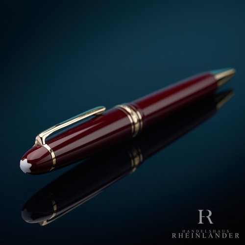 Bolígrafo Montblanc pieza maestra LeGrand Bordeaux bolígrafo Ballpoint Pen ID 10457 - Imagen 5 de 6