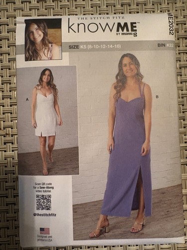 Know Me Mimi Simplicity ME2032 MISSES DRESS MAXI SLIT Sexy Beach Evening NEW - 第 1/2 張圖片