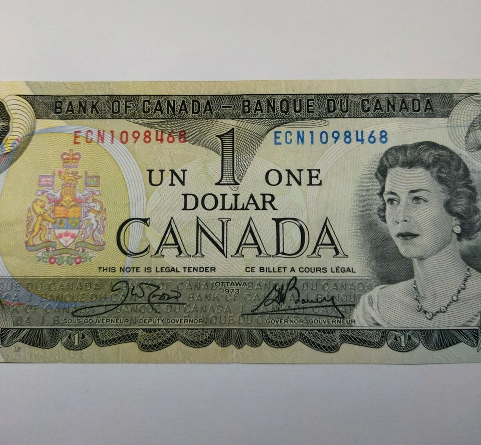 Canada $1 Note 1973 One Dollar Bank Of Canada  - Image 3 of 3