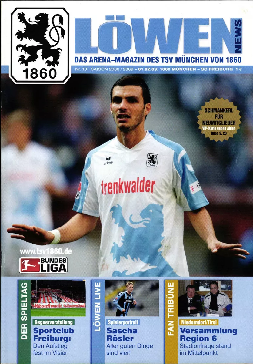 1860 vs. SC Freiburg II: SC Freiburg II patzt gegen 1860