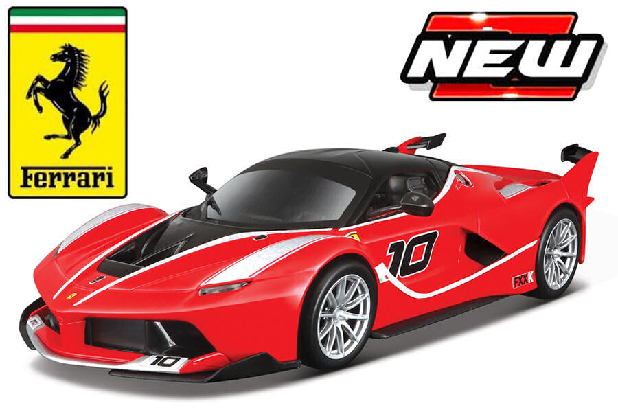 Modellino Auto Scala 1/18 Burago FERRARI FXX-K FXXK diecast modellismo statico