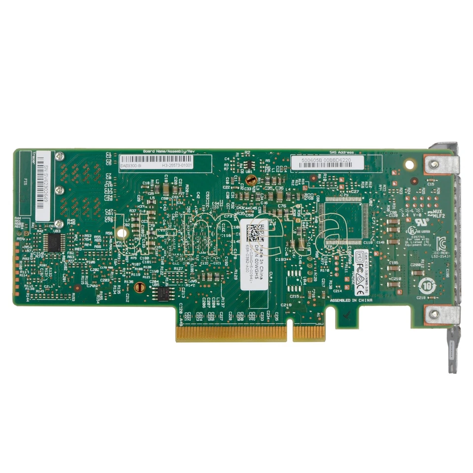 Genuine Dell LSI SAS 9300-8i 12Gb/s 8 Ports PCIe 3.0x8 RAID Controller 0JWGH5 - Image 3 of 3