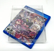 10x SONY PS VITA CIB GAME - CLEAR PLASTIC PROTECTIVE BOX PROTECTOR SLEEVE CASE