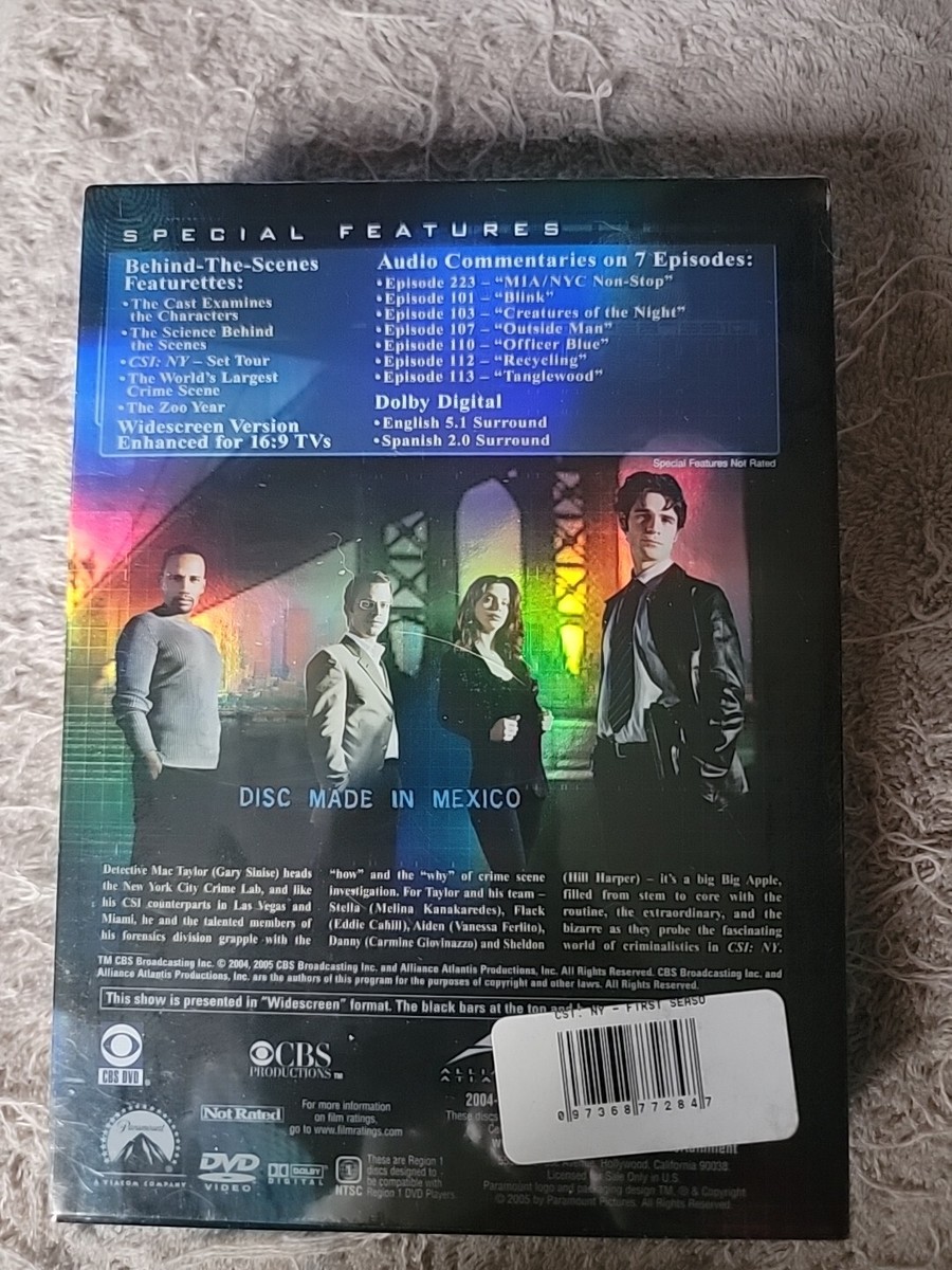 Csi NY: the First Season (DVD, 2004) for sale online | eBay