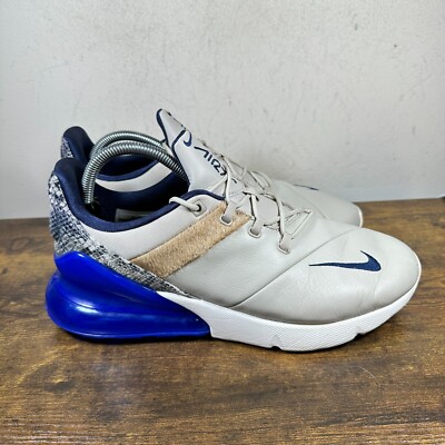 Nike Air Max 270  Obsidian Hyper Royal Blue Sail AT6153-400 Shoe Men\'s Size 8 Nike Air Max 270 Obsidian Hyper Royal Blue Sail AT6153-400  main image 4