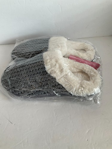 YALOX Damen Hausschuhe Schlafzimmer-Haus-Schuhe Plüsch Memory Foam warm Baumwolle 38/39 Neu mit Etikett - Bild 2 von 4
