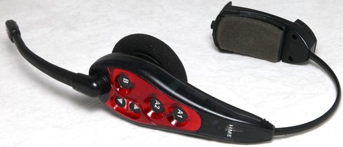 Auriculares de intercomunicación inalámbricos HME HS6000 RED funcionan muy bien con batería FABRICANTE DE EQUIPOS ORIGINALES - Imagen 10 de 10