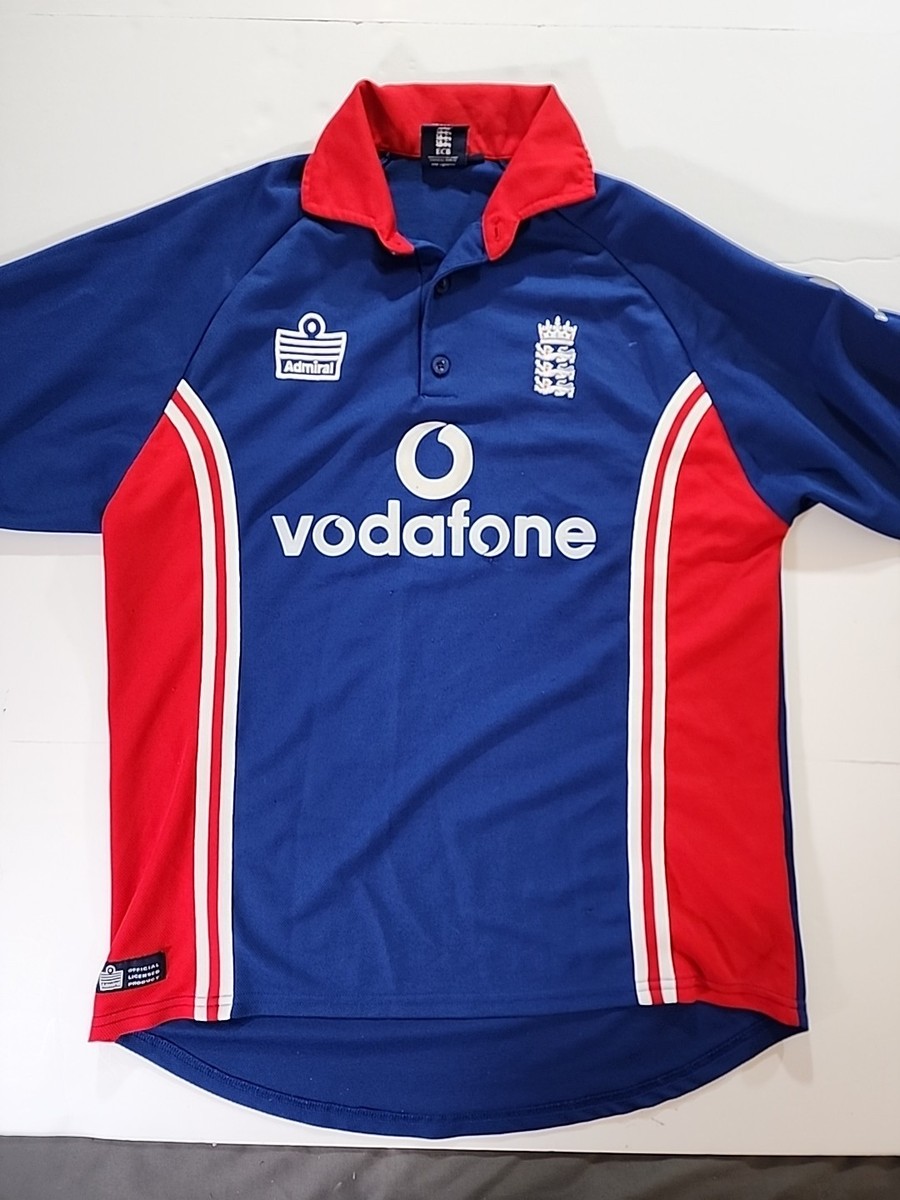 England Cricket National Team 2003 World Cup Jersey Shirt Admiral