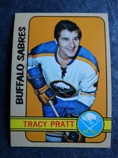 1972-73  Topps #84 Tracy Pratt Buffalo Sabres Hockey Card NM