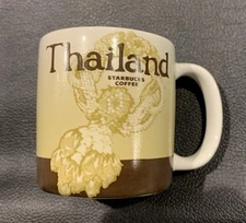 Starbucks Thailand 3oz Demitasse Espresso Coffee Cup 2013 EUC