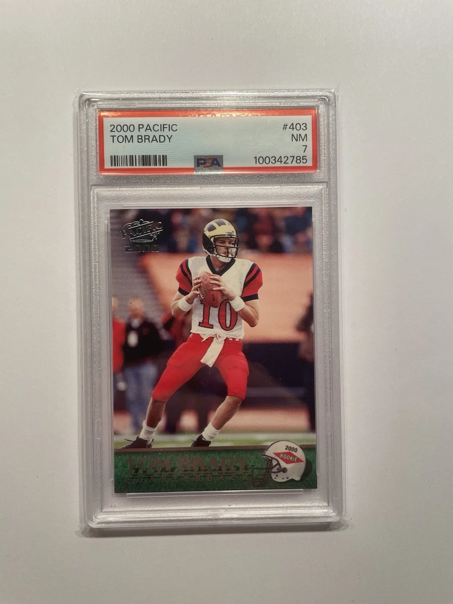 Tom Brady Football Pacific Rookie Sports Trading Cards