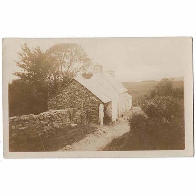 LAMPETER alte Cottages, Cardiganshire RP Postkarte von J. Lemuel Rees, unbenutzt