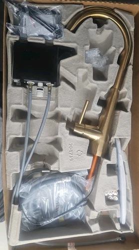 Moen 7864EWBG Sleek Motionsense Wave Sensor Touchless Kitchen Faucet, READ DESCR