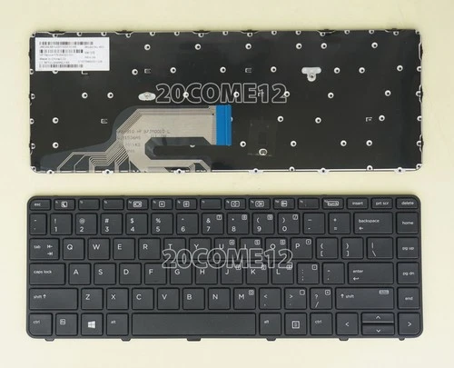 For HP ProBook 430 G3 440 G3 446 G3 430 G4 440 G4 Keyboard No backlit US