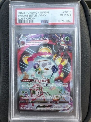 Pokémon TCG Orbeetle VMAX TG13/TG30 Lost Origin Trainer Gallery PSA 10