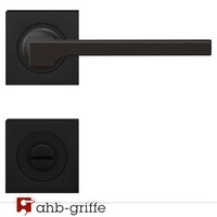 Karcher TüRgriff Soho Q Rosette Kosmos Schwarz Wc TüRdrüCker TüRbeschlag