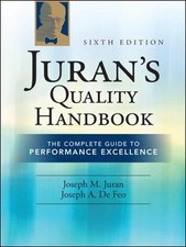 JURAN'S QUALITY HANDBOOK: THE COMPLETE GUIDE TO By Joseph A. Defeo & J M Juran