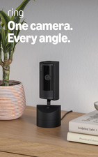 Pan-Tilt Indoor Cam Newest Model , See All around Your Home or Business with 36
