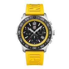 Luminox Pacific Diver Yellow Sapphire Black Dial Chronograph Men's Watch XS.3145