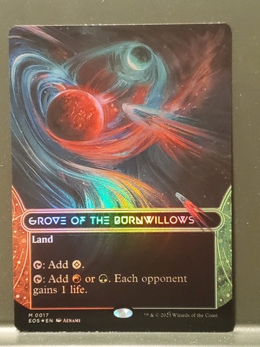 Grove Of The Burnwillows (0017) (Borderless) Edge of Eternities Regular Foil