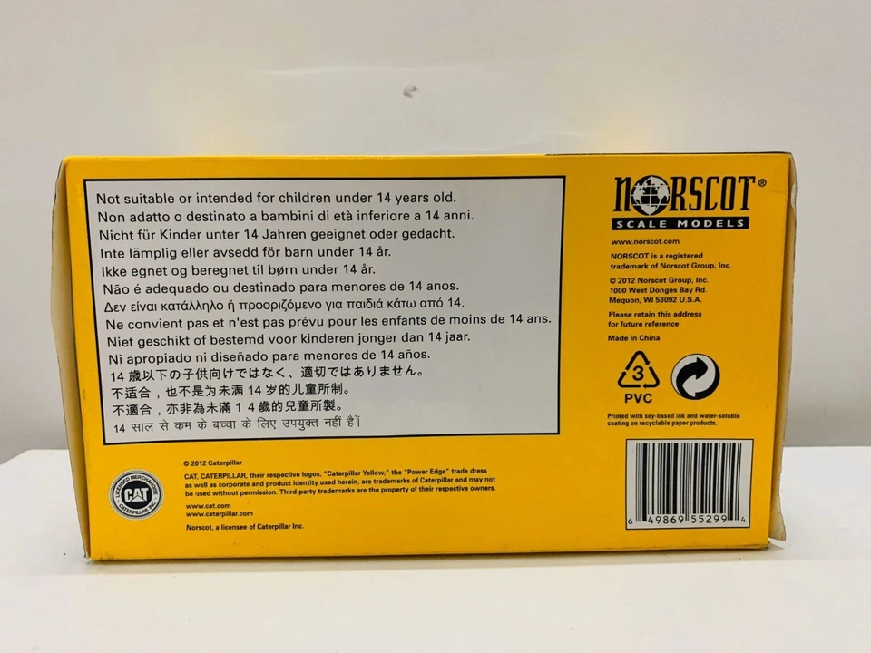 Norscot Caterpillar Cat D8T Track-Type Tractor 1:50 Scale DieCast 55299 New - Image 2 of 2