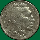 1929-S Buffalo Nickel Choice Very Fine VF+ Coin #38362