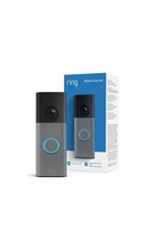 Ring Battery Video Doorbell - Newest Gen - Grey -Wireless -Night Vision -6x Zoom