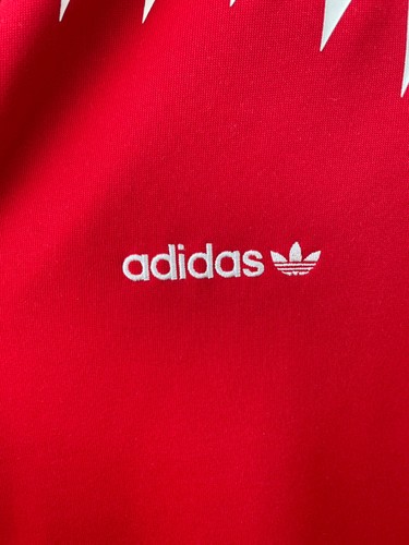 BAYERN MUNICH 2016 FOOTBALL CREW SWEATSHIRT RED ADIDAS ORIGINAL bq3210 size XL - Picture 7 of 13