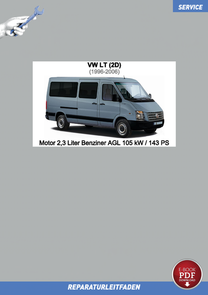 PDF VW LT (96-06) Reparaturanleitung Motor 2,3 L Benziner 143 PS-image