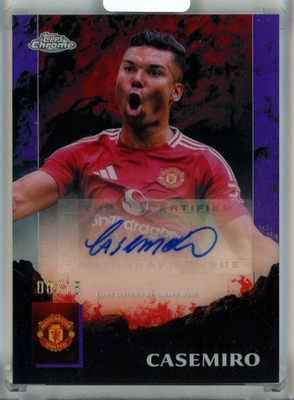 人気，新作 【25枚限定】2024-25 Topps Chrome Manchester United