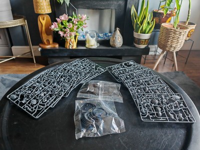 AOS Stormcast Vindicator And Orruk Gutrippa X 12 With Bases FREE UK POSTAGE