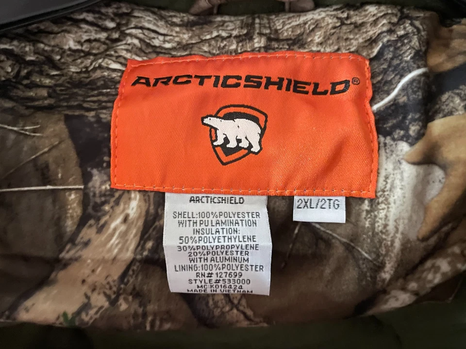 Classic Elite Parka and Bibs - Arctice Shield Realtree Edge Camo 2XL - NEW - Image 4 of 4