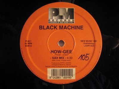 Black Machine - How-Gee 12'' Vinyl Electronic,Funk / Soul Hip-House,House 273
