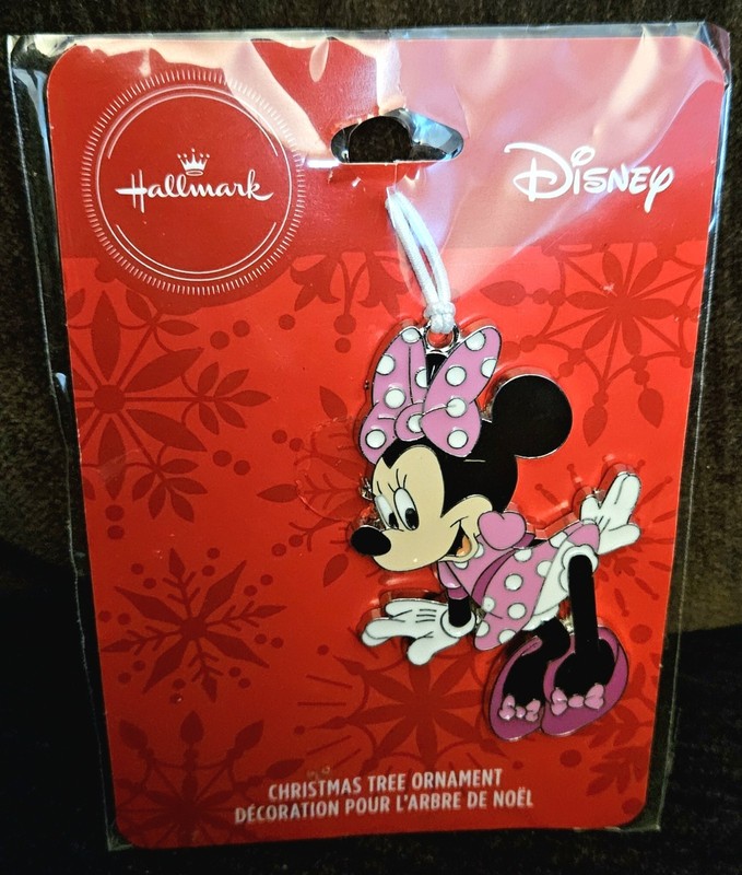 Disney Hallmark Minnie Mouse Christmas Tree Ornament - NEW