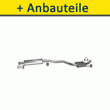 Mitteltopf Auspuff+ für ALFA ROMEO 147 1.6 2.0 105/120/150PS 2000-2008