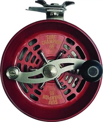 alvey fly reel Alvey 65C-M-LH Maroon Surf Champion Reel Saltwater Fly Reel LH